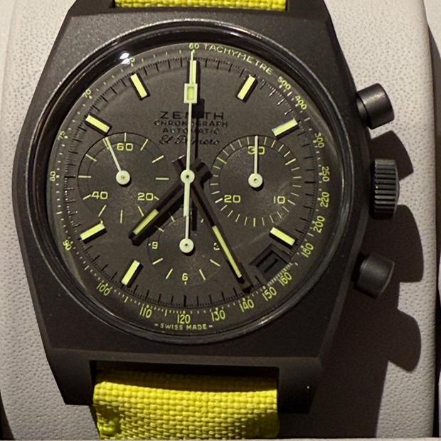 Zenith Chronomaster 97.P384.400/22.C857 Titanium Black 2023 France