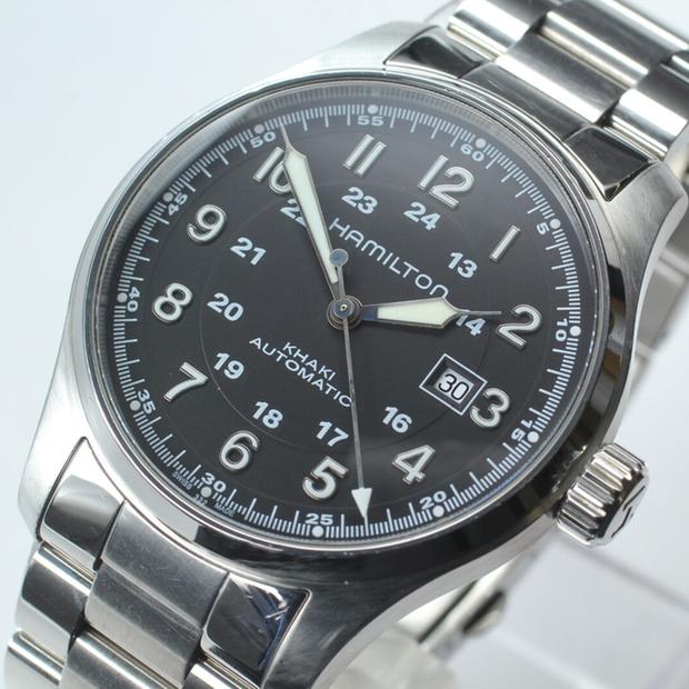 Hamilton Khaki Field H706250 Stainless steel Black Japan | Dealer 