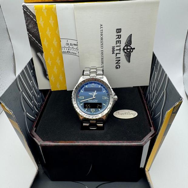 訳あり！BREITLING CHRONOSPACE A56012.1 breitling-chronospace-a56012-
