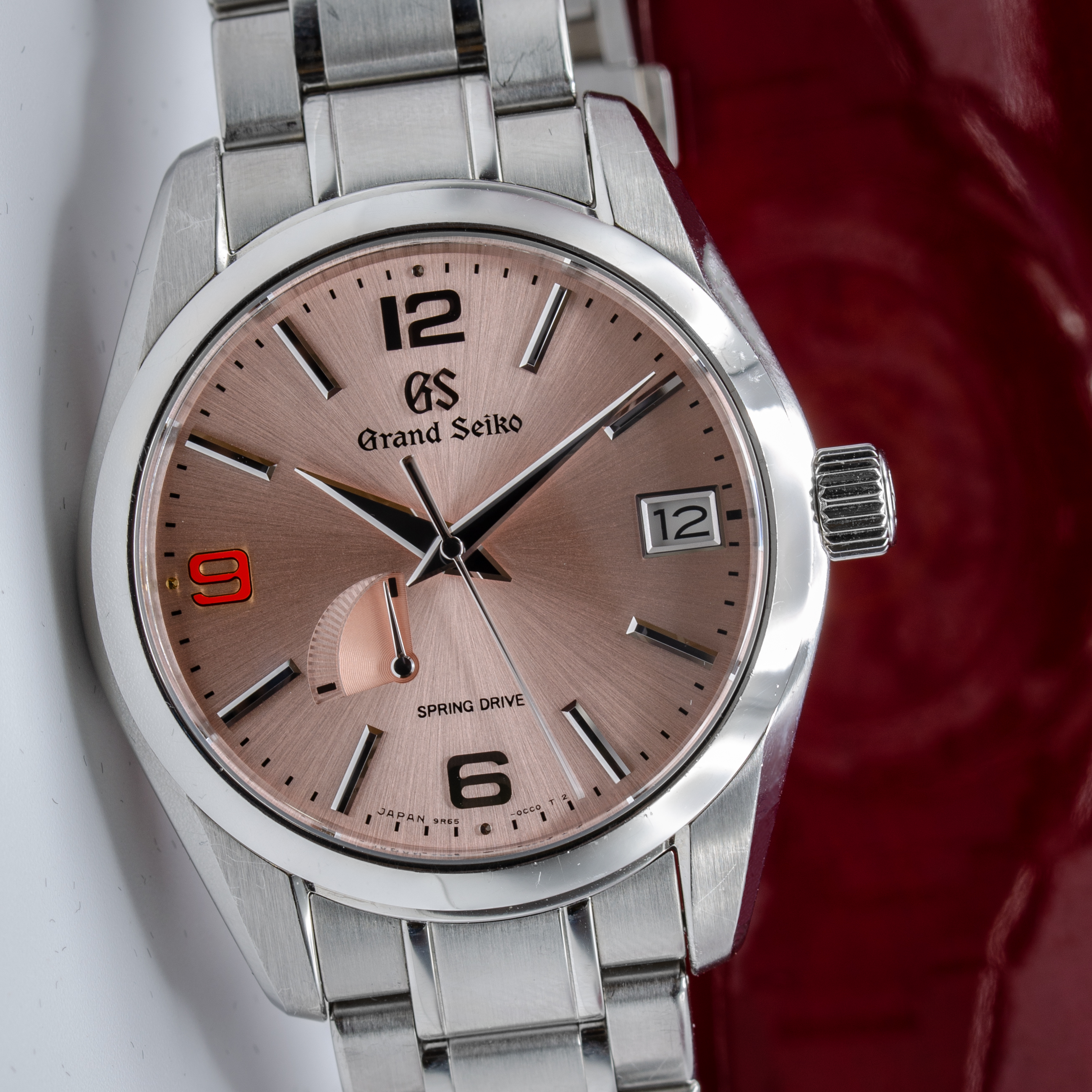 Grand Seiko Heritage SBGA371 Stainless steel Pink 2018 United 