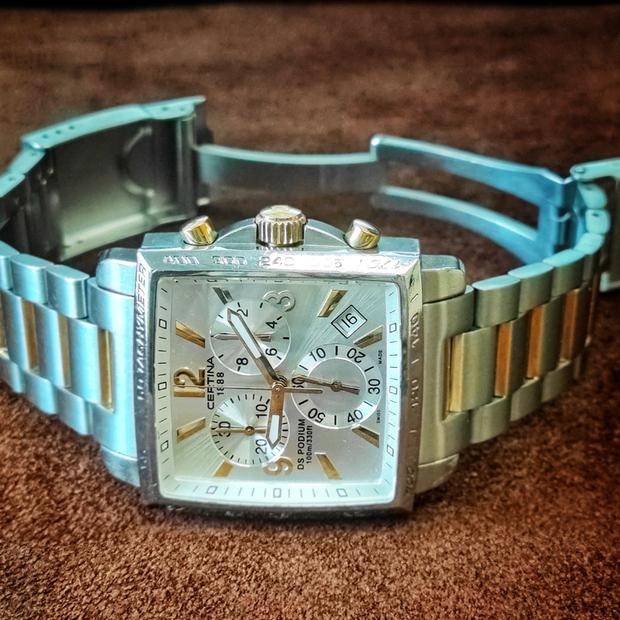 Certina DS Podium Square C001517A Stainless steel 2008 Slovakia