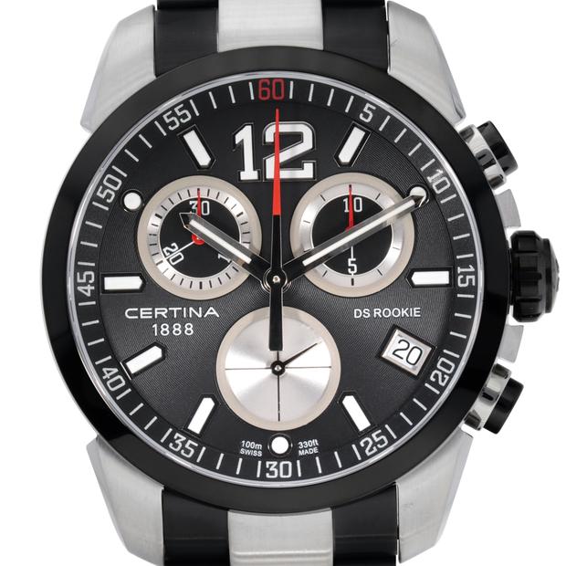 Certina DS Rookie C0164172205700 Stainless steel Black 2023