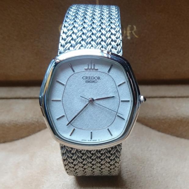 稼働品　CREDOR SEIKO 腕時計 8J81-5030　高級ブラント　銀 Seiko Credor 8J81-5030 Stainless steel Silver Italy | Dealer