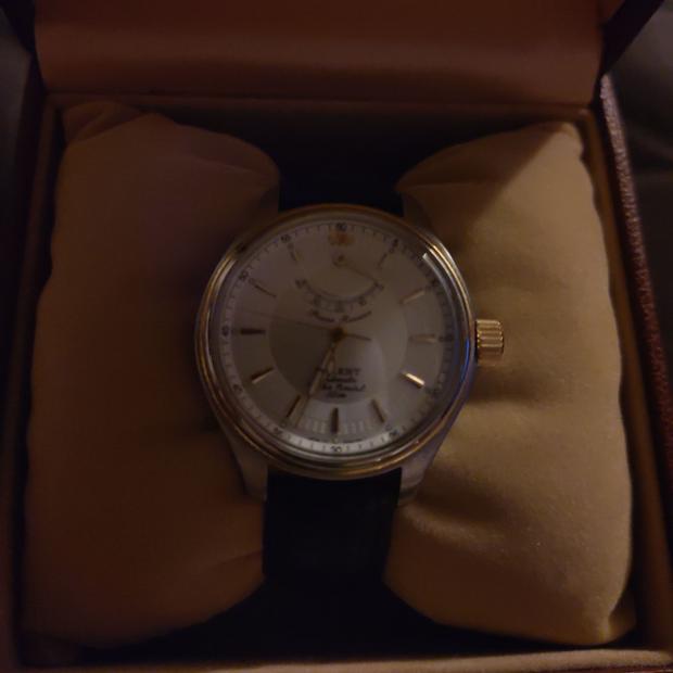 【激レア】ORIENT POWER RESERVE EW03-C0 Orient EW03-BO CS Stainless steel 1985 France | Dealer | EveryWatch