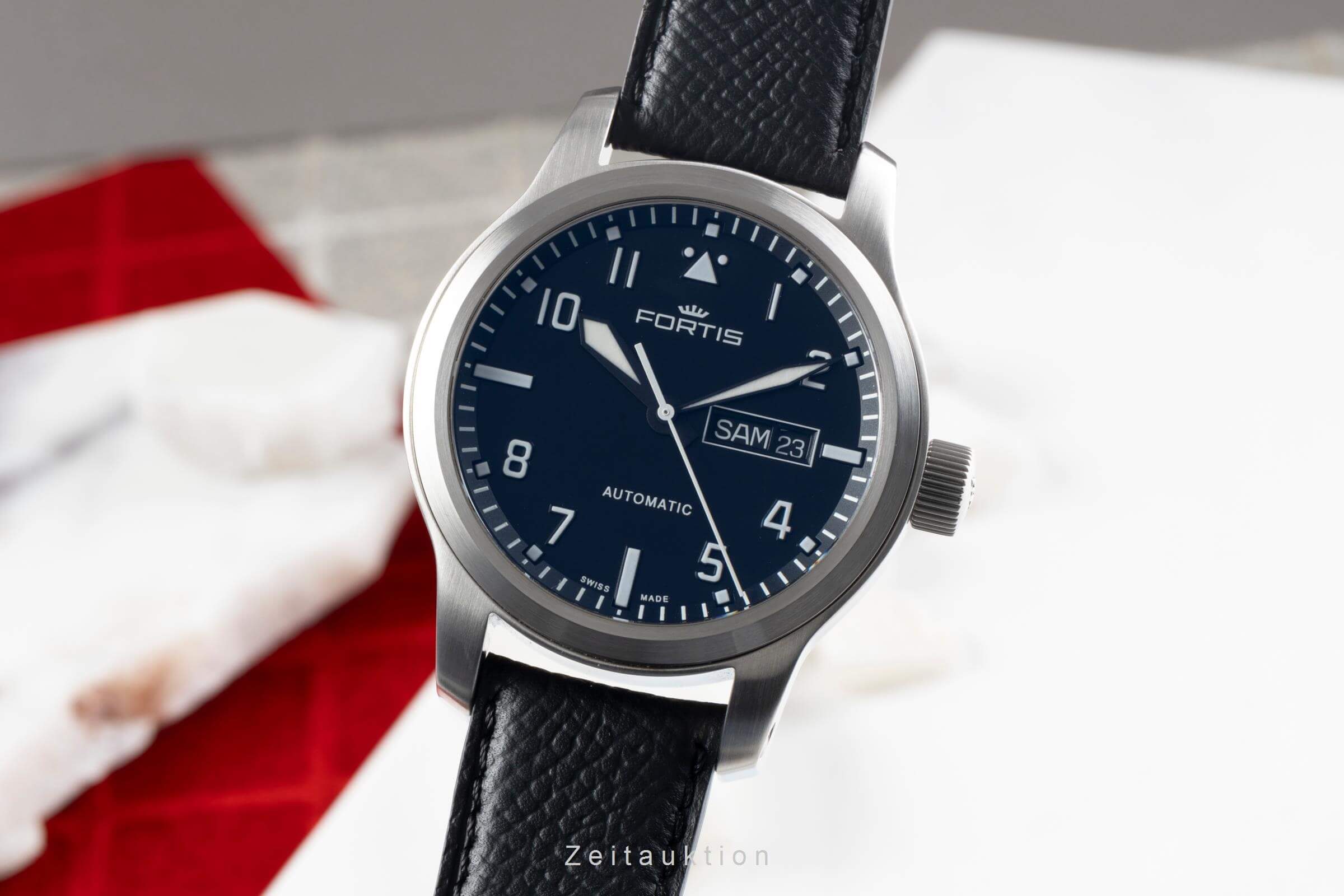 Fortis B42 655.10.158.3 Stainless steel Black Germany | Dealer