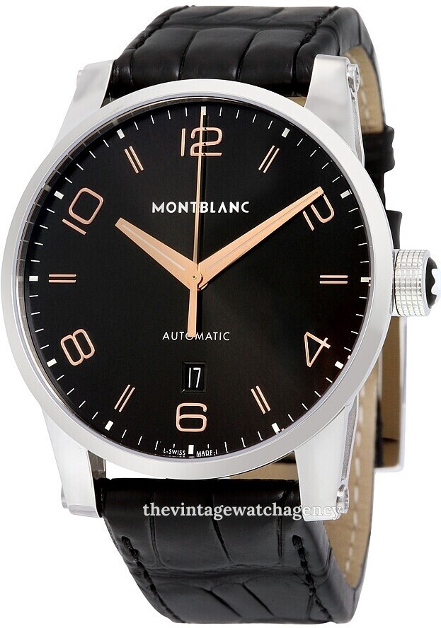 たすたすたふです、 Montblanc TimeWalker 109137 Stainless steel Gray Japan