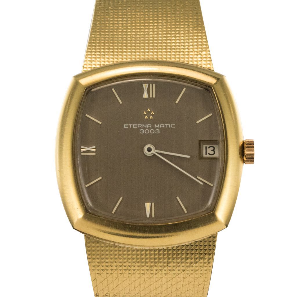 Eterna Eterna-Matic 3000 18-013 Yellow gold Brown 1962 | Dealer