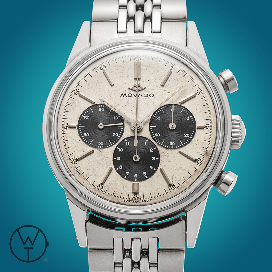 Movado M95 Sub-Sea Chronograph 95-224-568 Yellow gold Golden 1966