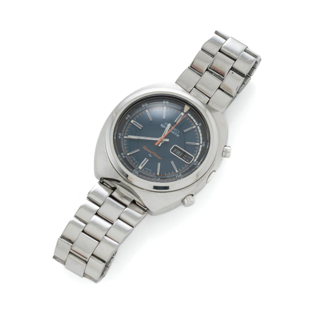 Seiko Speed-Timer 7017-6040 Stainless steel Blue Australia | Fine 