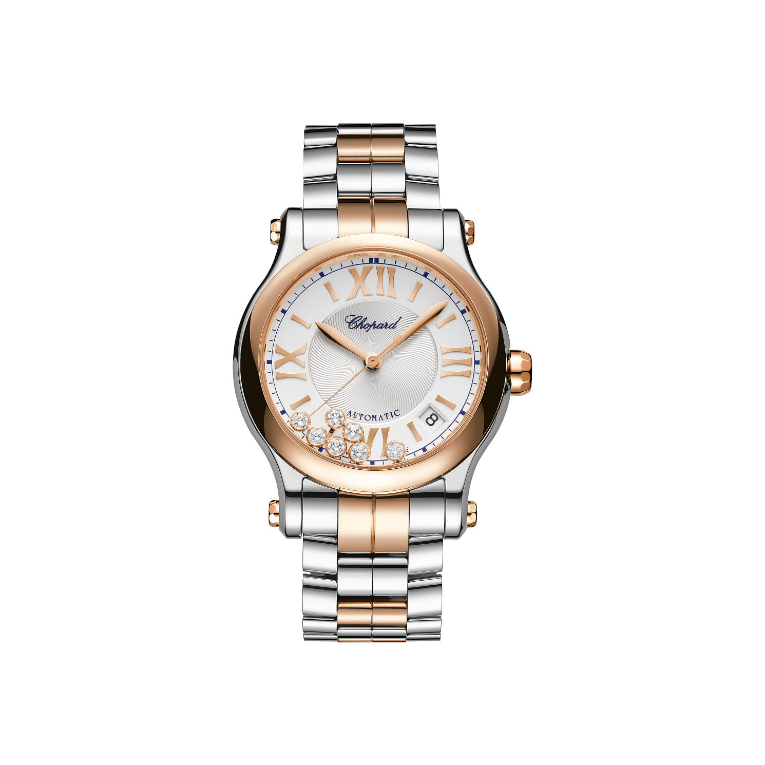Chopard Happy Sport 278559-6026 Stainless steel and 18k rose gold