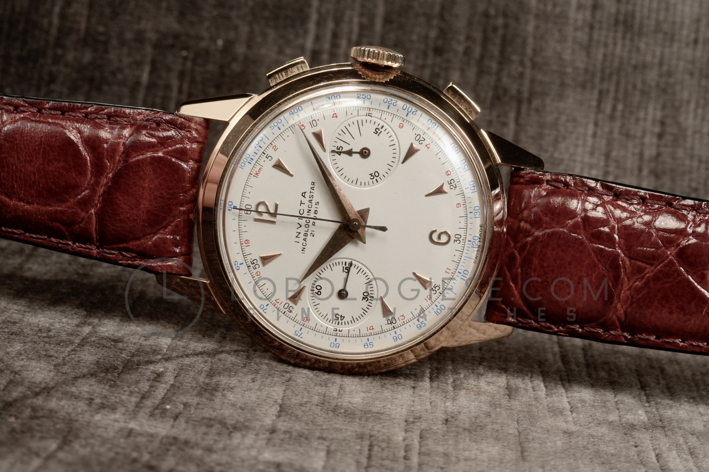 Invicta Incastar 18k rose gold Silver Dealer EveryWatch