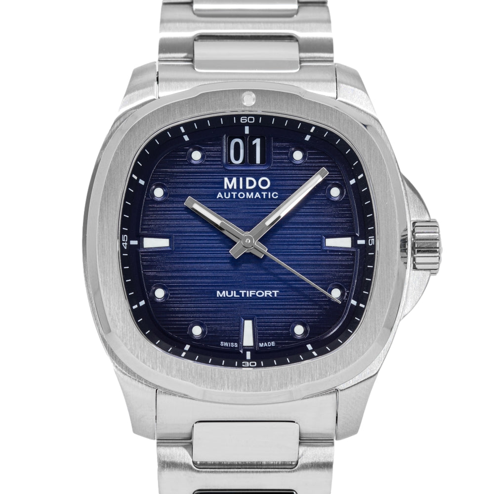 Mido Multifort Stainless steel Blue 2024