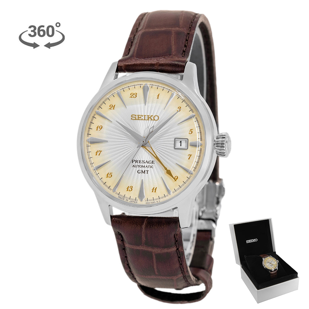 Seiko Gents Chronograph Wristwatch 100 m 6T63 u2013 00D0 AO