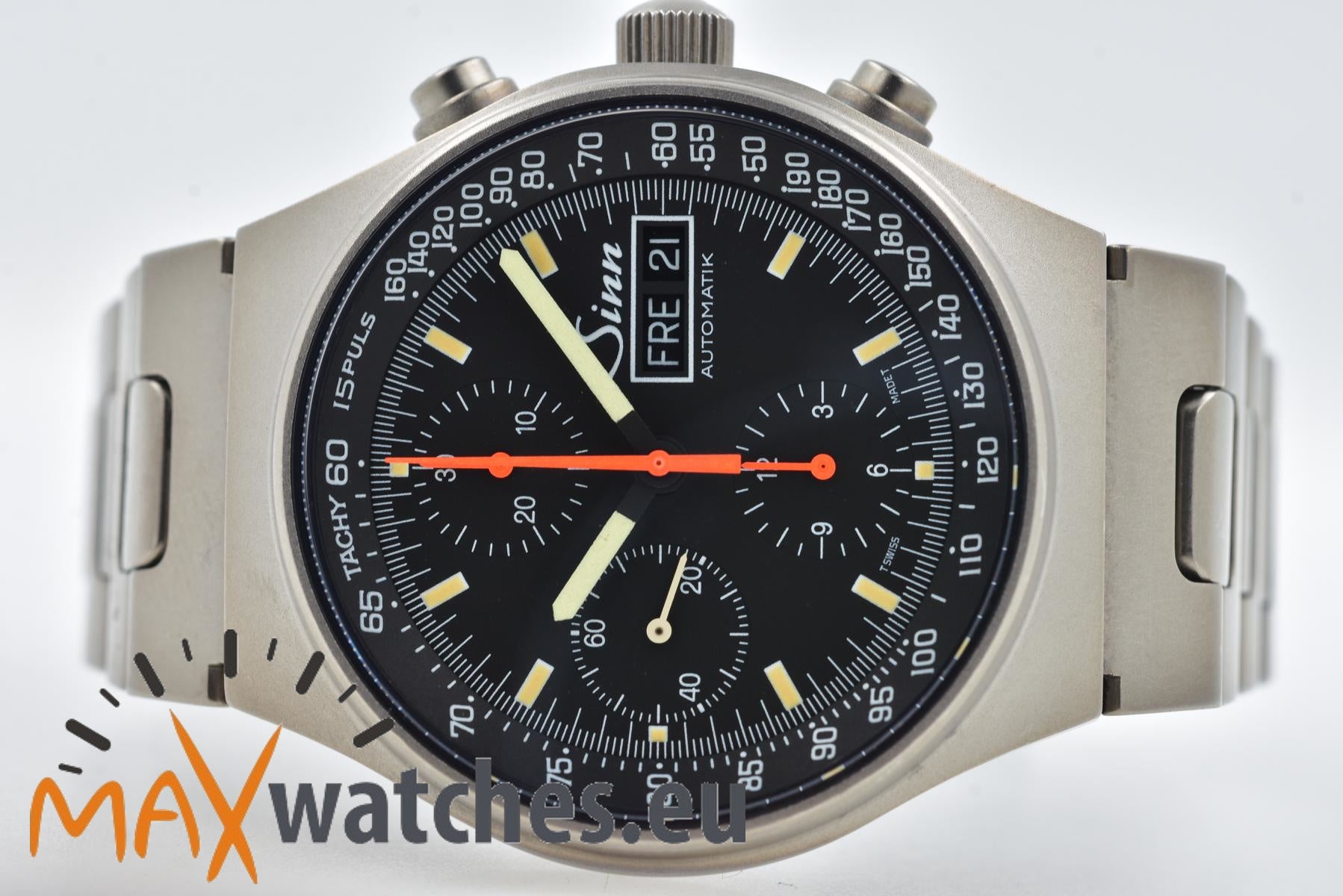 Sinn 144.GMT.TI チタン希少モデル Sinn 144 Ti GMT Chronograph 144 Titanium Black | Dealer | EveryWatch