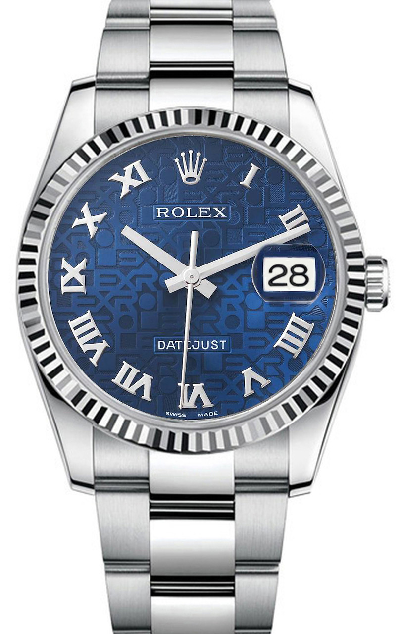 Rolex Datejust 116234 Stainless steel Black 2018 Italy Dealer