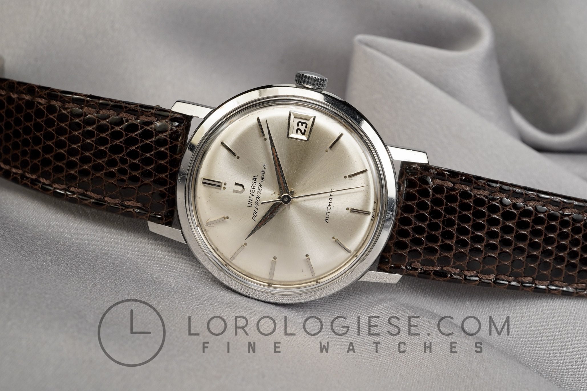 Universal Genève Polerouter 869108/02 Stainless steel Silver 1964