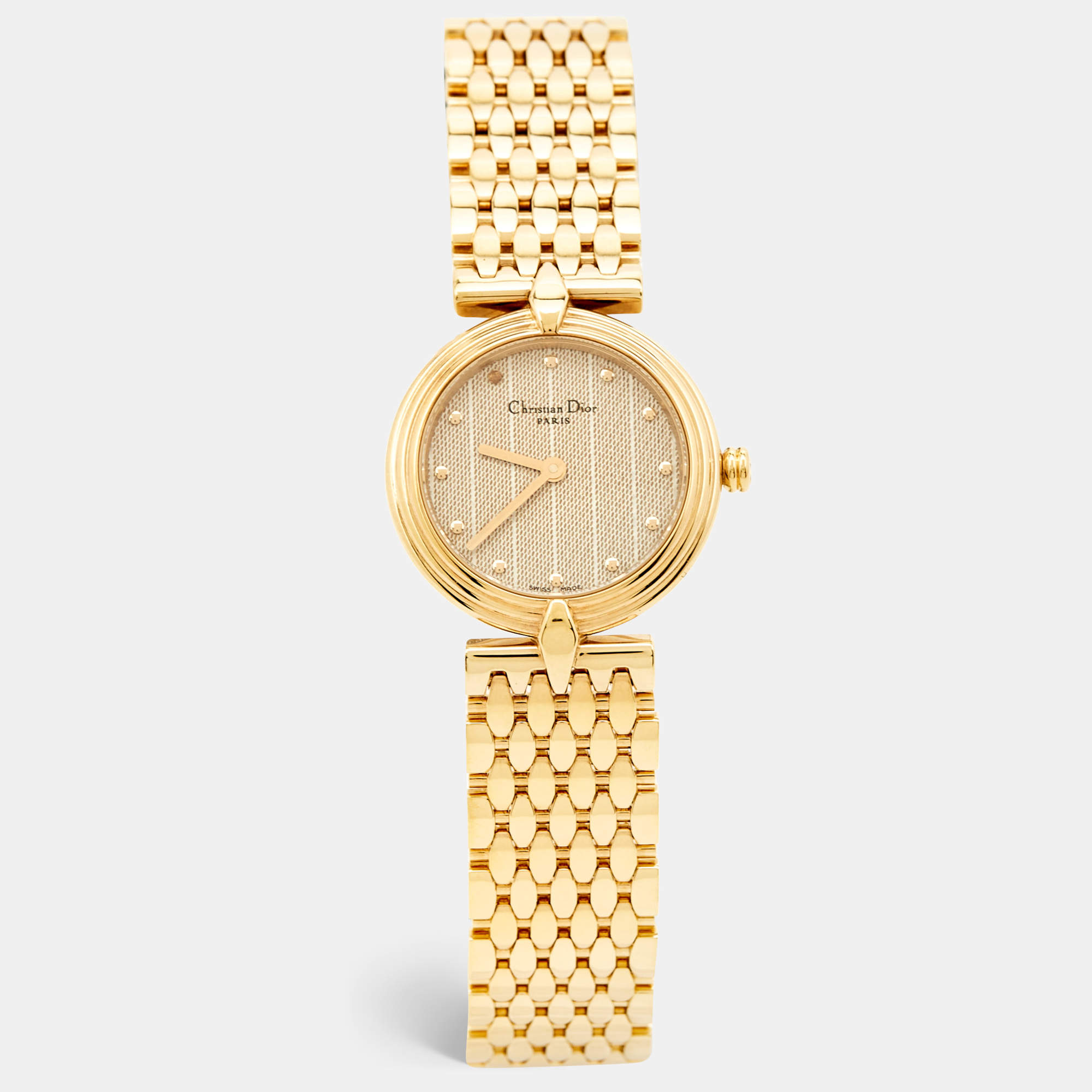 Dior D68-150 Stainless steel and Gold-plated Gray | Dealer