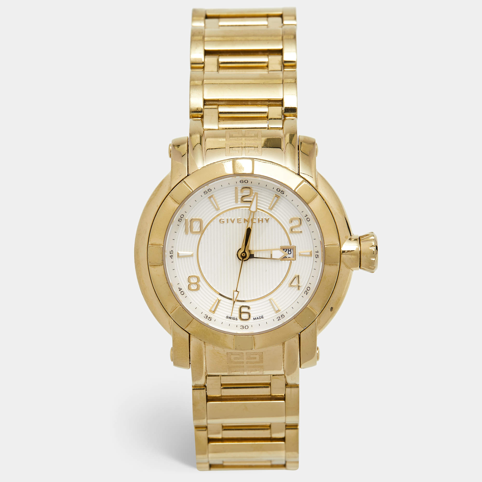 Givenchy GV.5202L Stainless steel and Gold-plated Cream United
