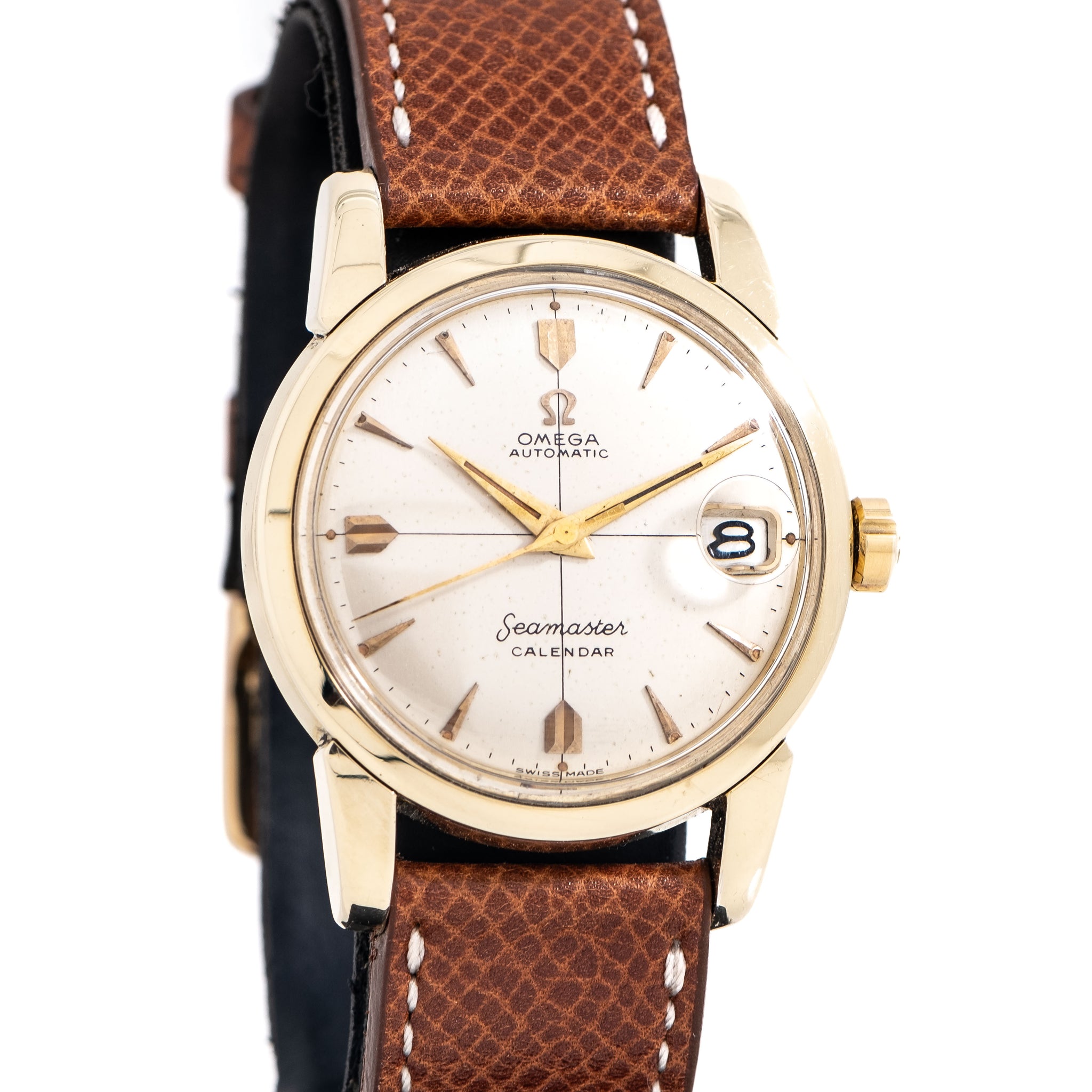 かっちゃんさん専用　SWISS OMEGA Seamaster Auto 純正ブ Omega Seamaster Calendar 2849-1SC Stainless steel and 14k yellow