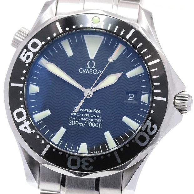 Omega Seamaster Diver 300M 2254.50 Stainless steel Black Japan