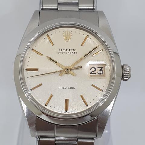 Rolex Oysterdate Precision 6694 Stainless steel Silver 1967