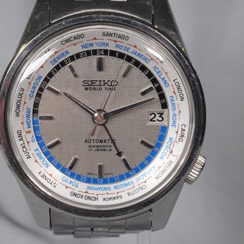 Seiko World Time 6217-7010 White 1966 | Dealer | EveryWatch