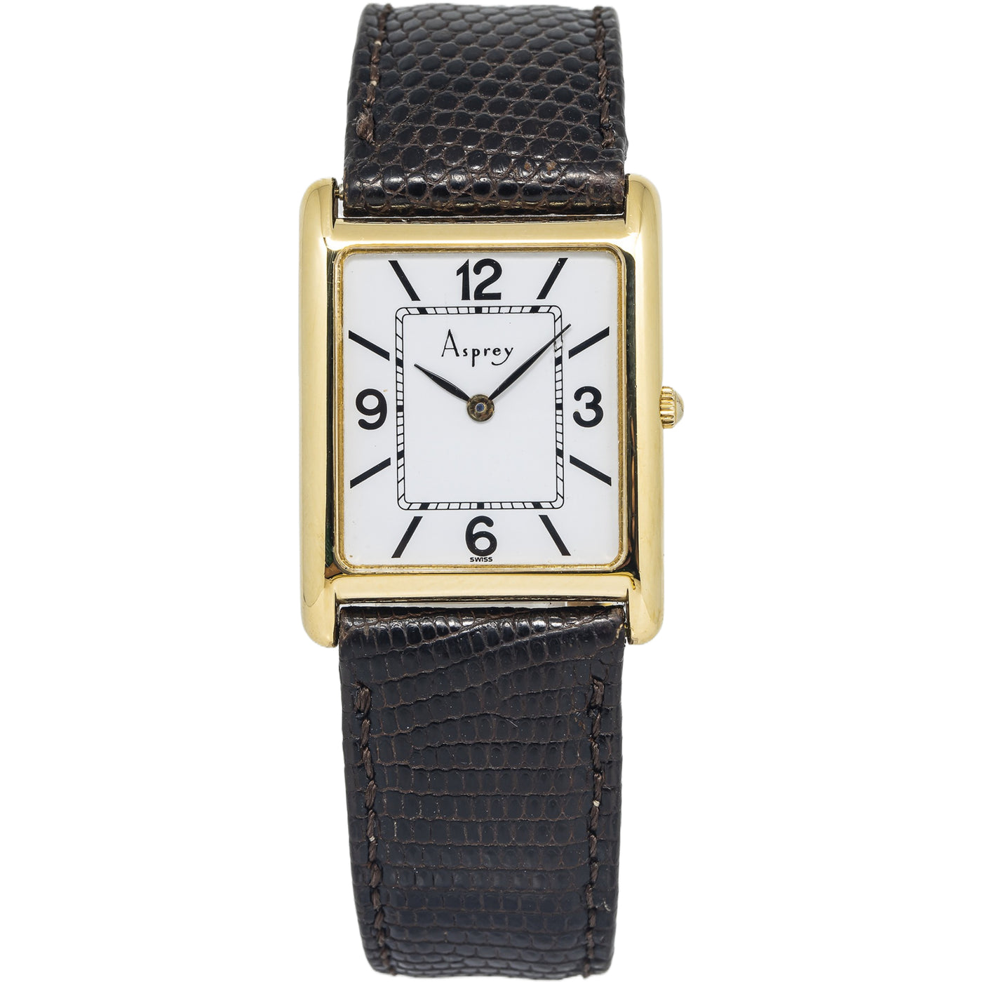 Asprey Yellow gold Champagne 1980 Watches and Wristwatches Lot