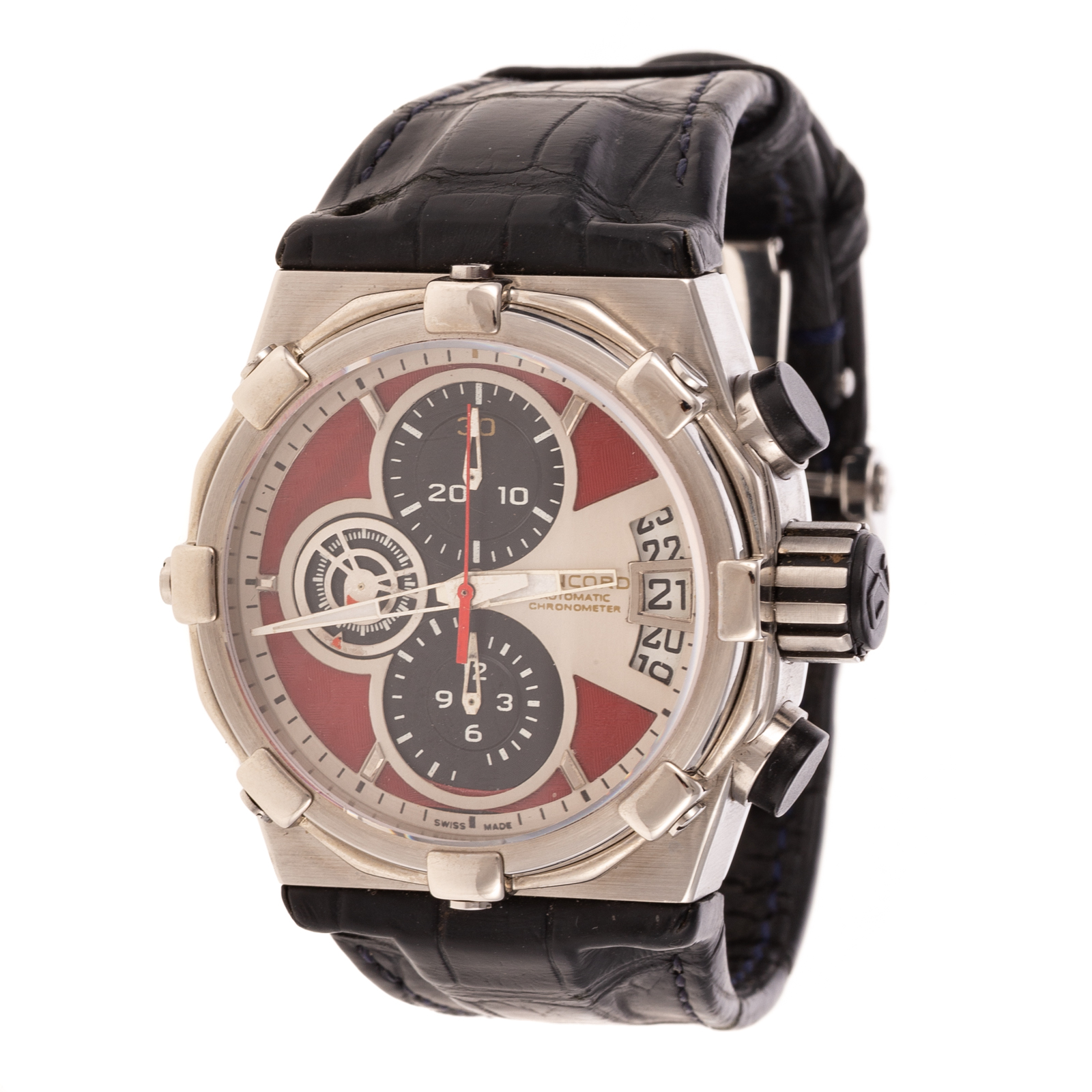Concord C1 Chronograph Stainless steel Black United