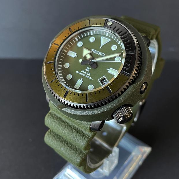Seiko Air Diver V157 0DC0 Stainless steel Green 2019 United