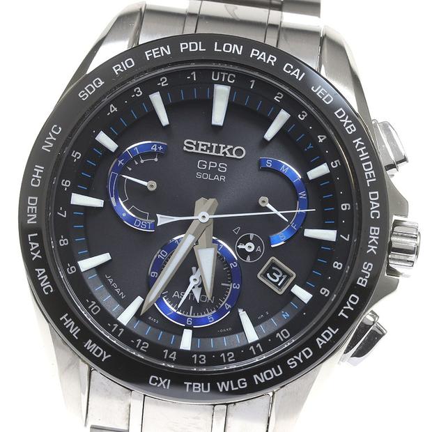 Seiko Astron GPS Solar SBXB107/8X53-0AD0-2 Ceramic Black Japan