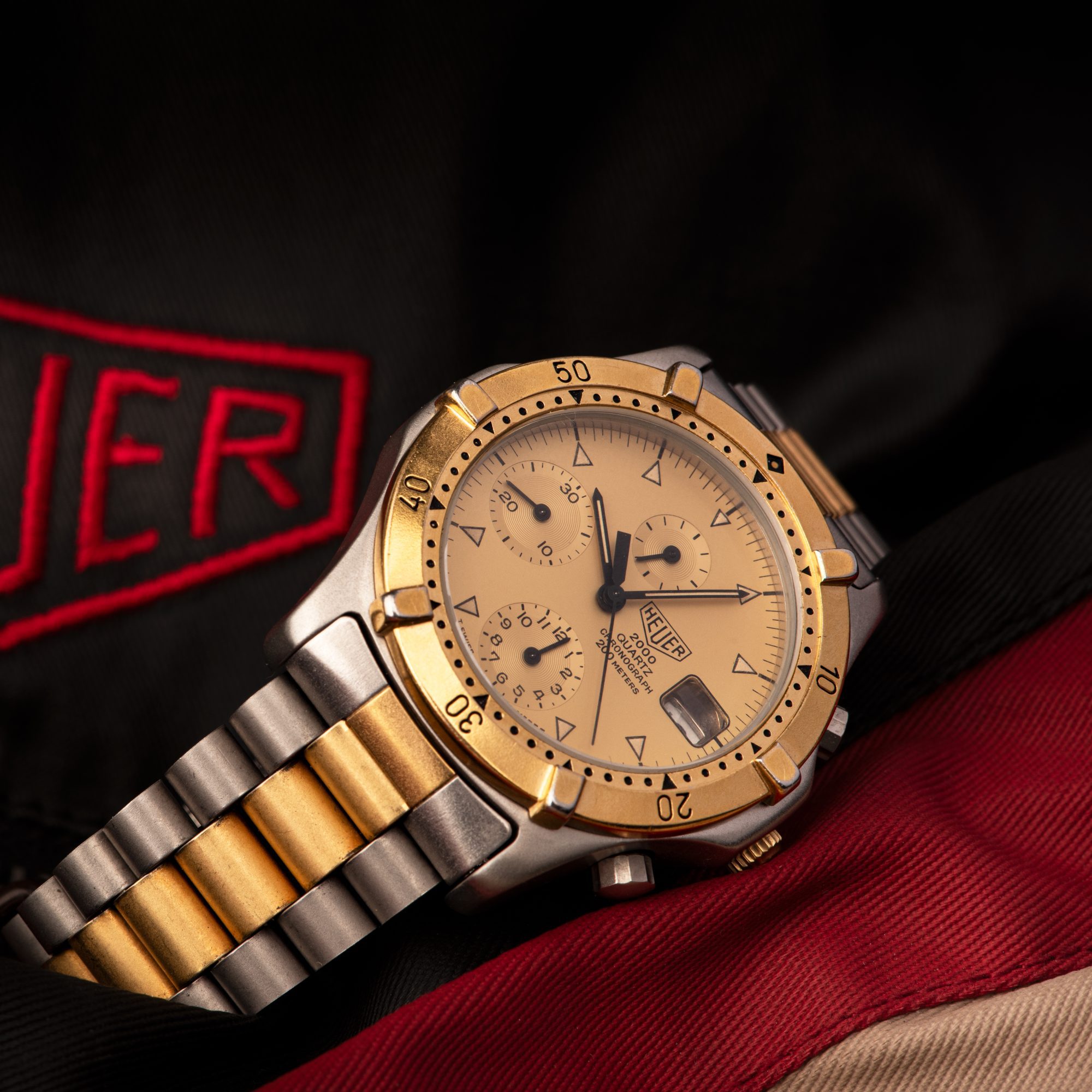 Heuer 981.006/6130 W 20 PVD Black 1983 | Time is Money | Lot 114
