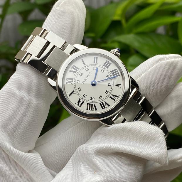 CARTIER Ronde SoloSM W6701004 Silver Dial Quartz Ladies Watch_956315 Cartier Ronde Solo W6701004 Silver Dial Steel Ladies Watch  main image 2