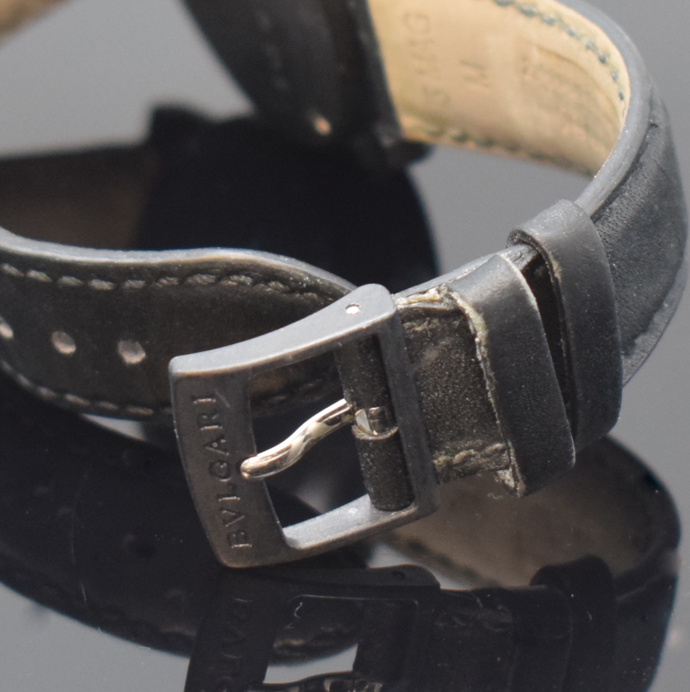 Bulgari Carbongold BB 38 CL CH Carbon fiber and Yellow gold