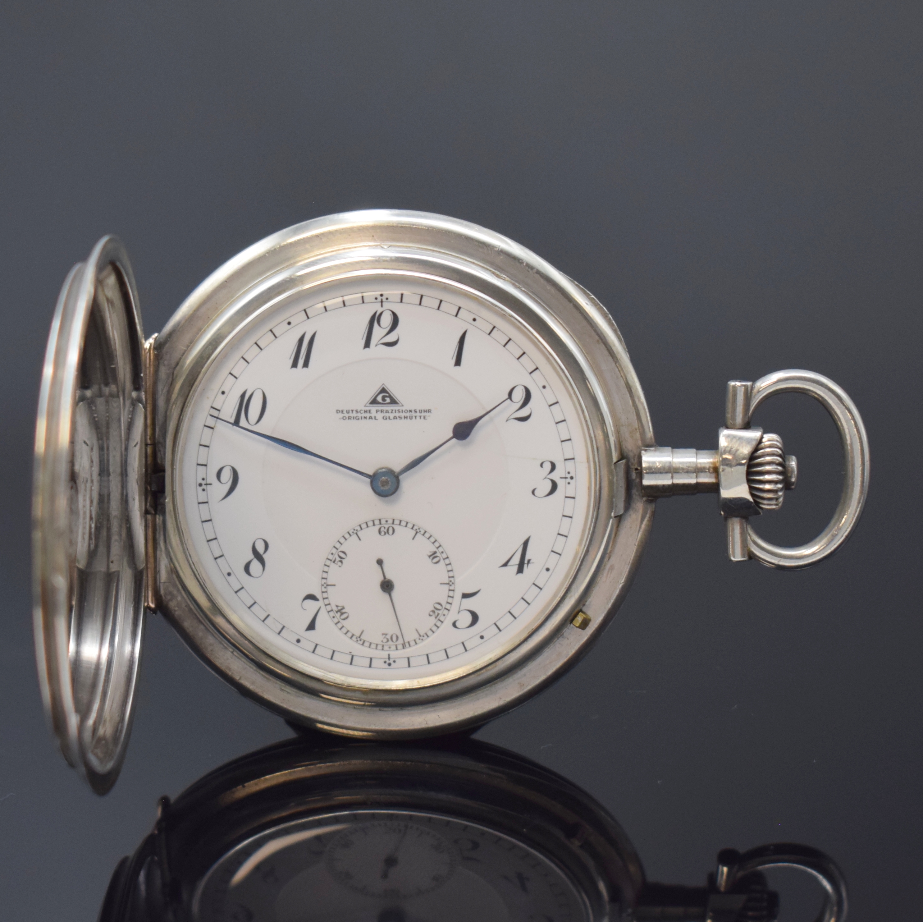 Glashütte Chrome Silver 1971 Dealer EveryWatch