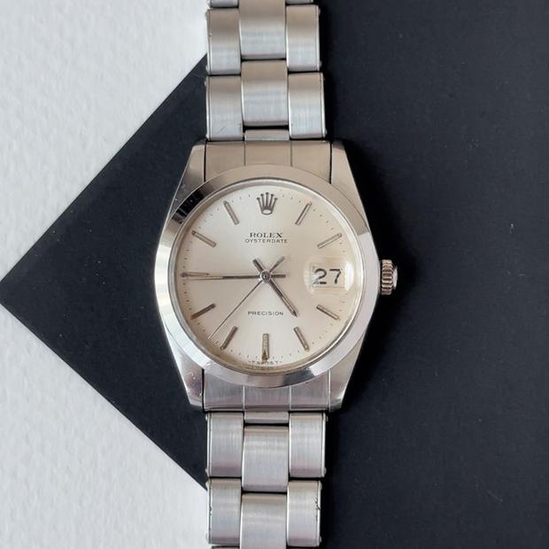 Rolex Oysterdate Precision 6694 Stainless steel Silver 1960