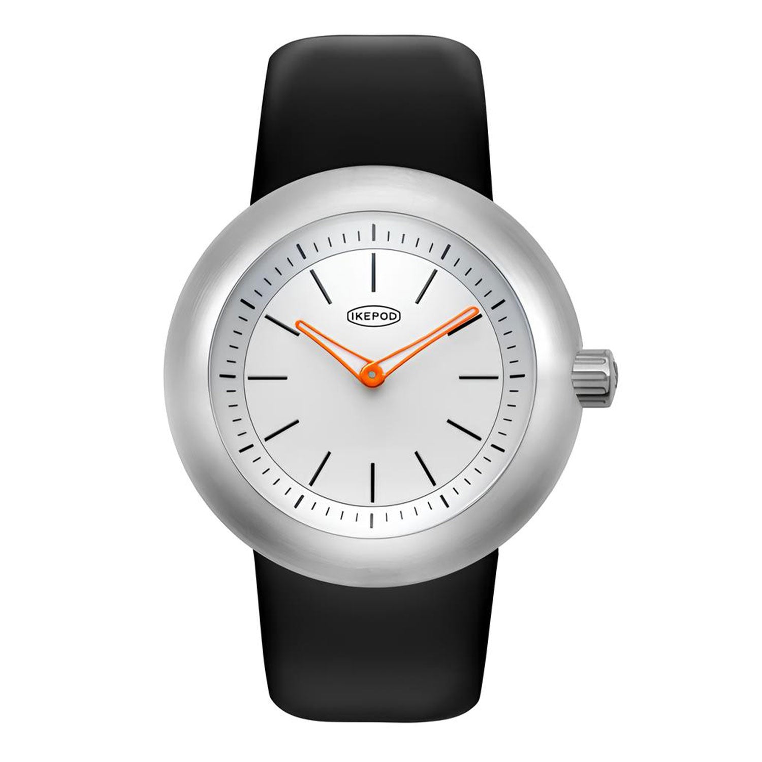 Ikepod New Chronopod Panda Pod IPC001SILB Stainless steel Black 