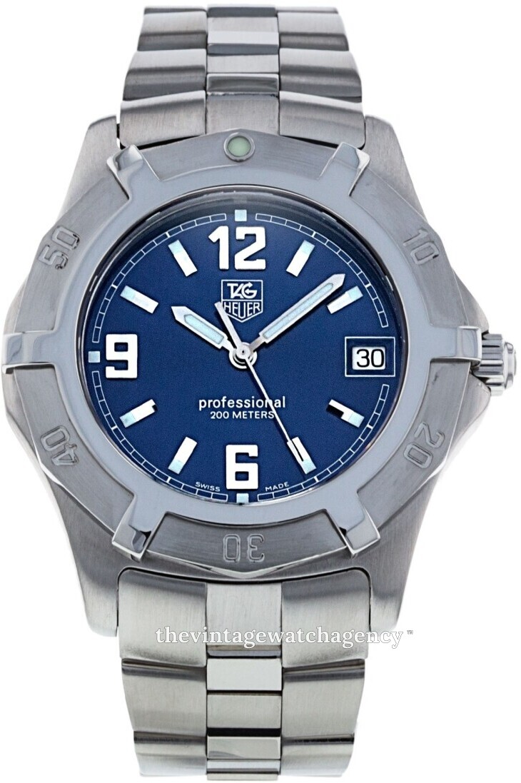 TAG Heuer 2000 973.013 Stainless steel Black 1988 Greece