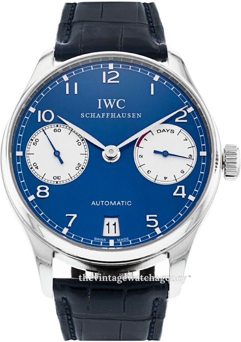 IWC Portugieser 545404 Stainless steel Black 2012 JEWELRY