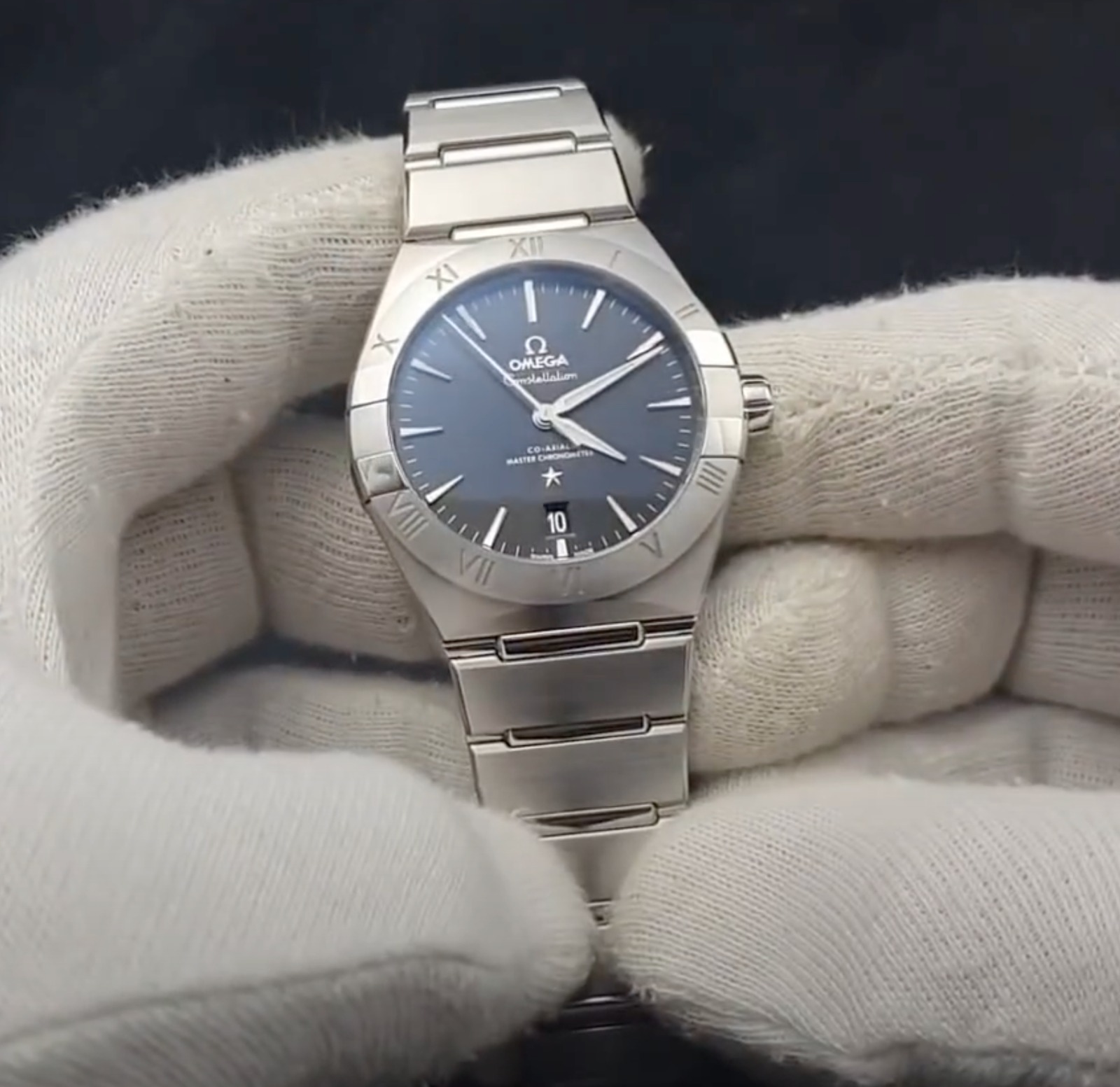Omega Constellation 131.10.39.20.01.001 Stainless steel Black