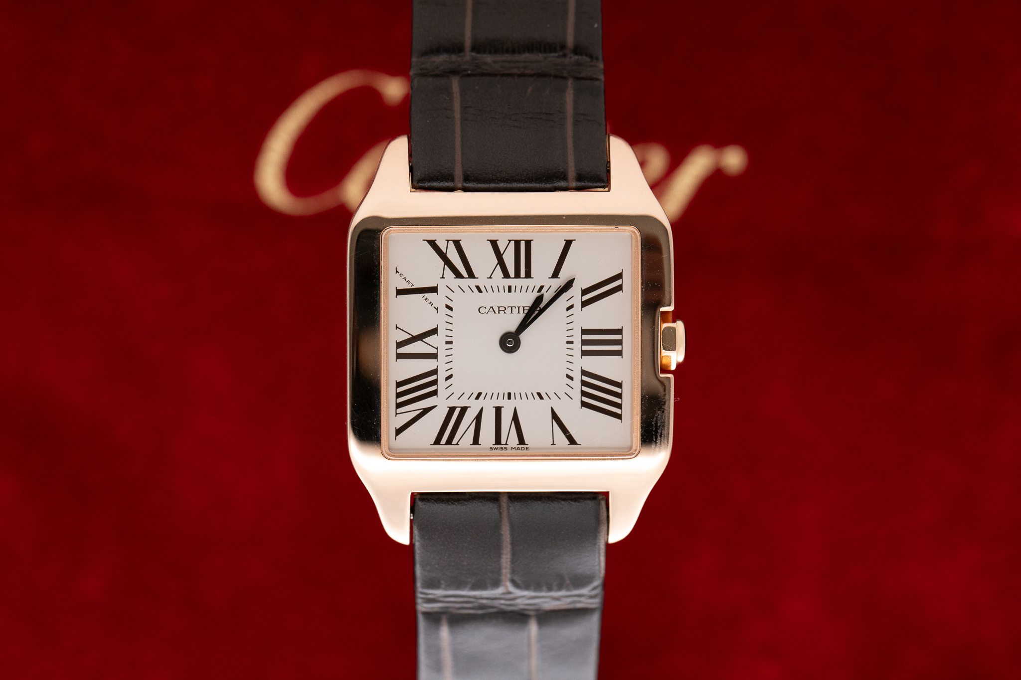 Cartier Santos Dumont WGSA0059 Rose gold Salmon 2021 Exclusive