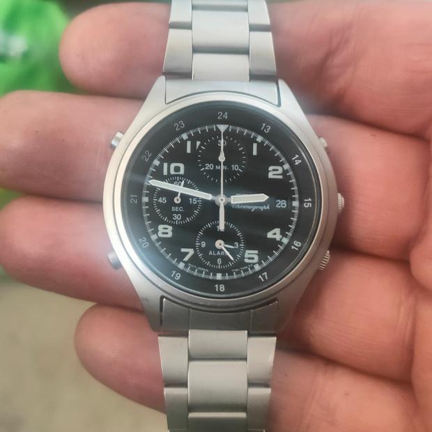 Seiko 7T32 7E70 Stainless steel Black 1999 Greece | Dealer