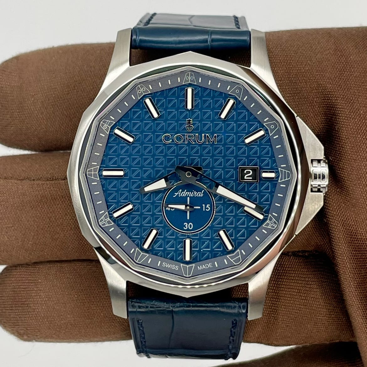 Corum Nb 42 Blue Corum Watches 1358 3atm Price Sales