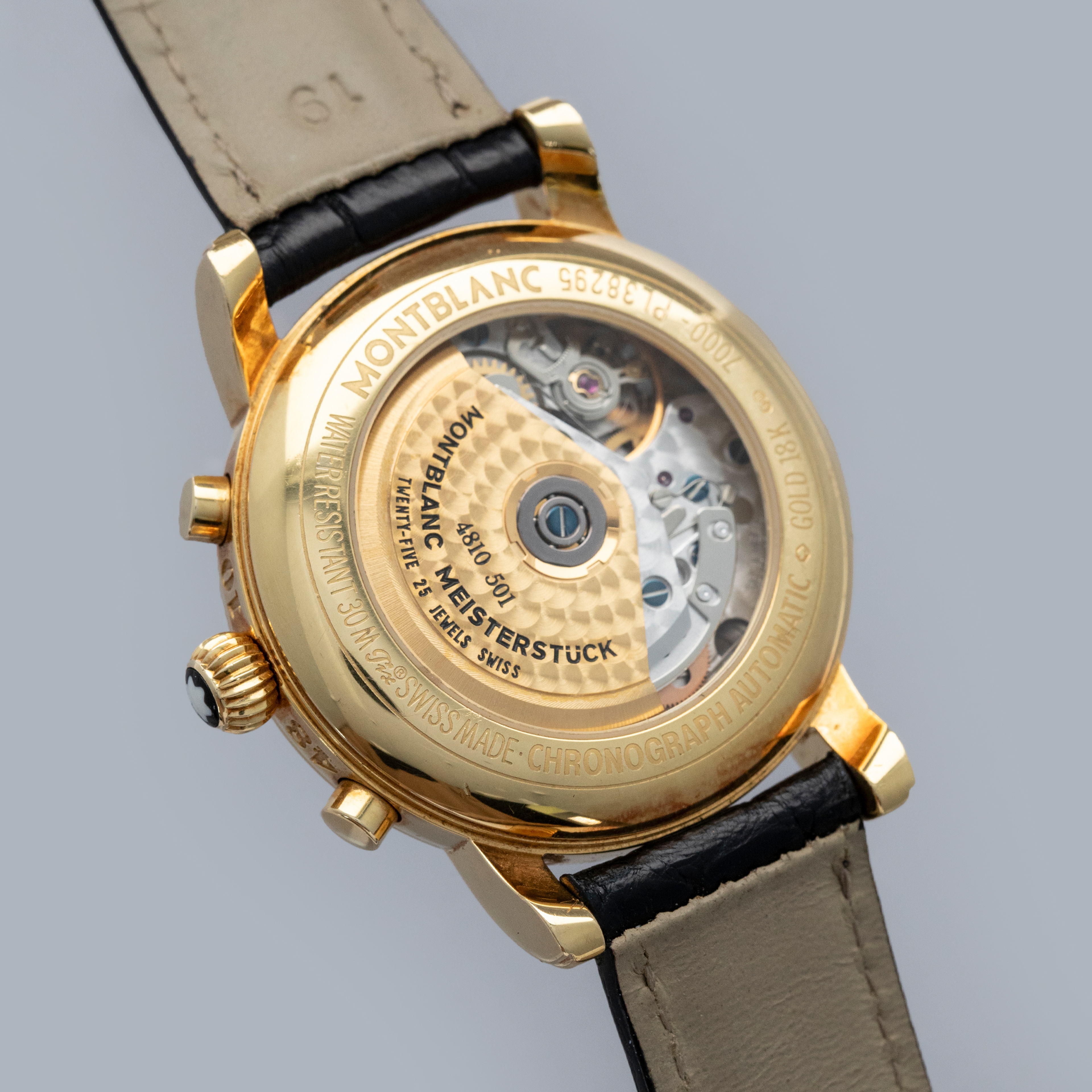 Montblanc 7000 Yellow gold Black Germany | Dealer | EveryWatch