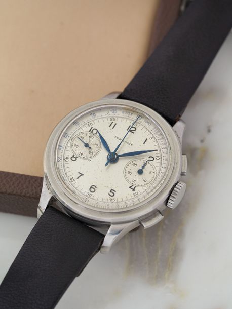 Longines 13ZN Stainless steel Silver France | Watches #2 | Lot 81