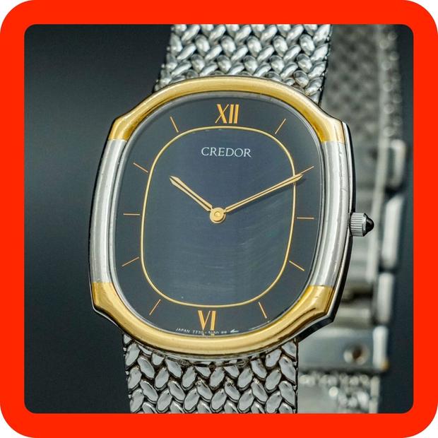 Credor Credor 7770-5141 Stainless steel Black Japan | Dealer