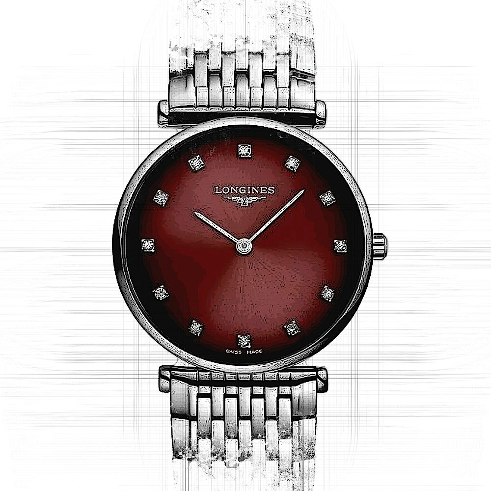 Longines MZ5713 - 0961 Yellow gold and Stainless steel Black