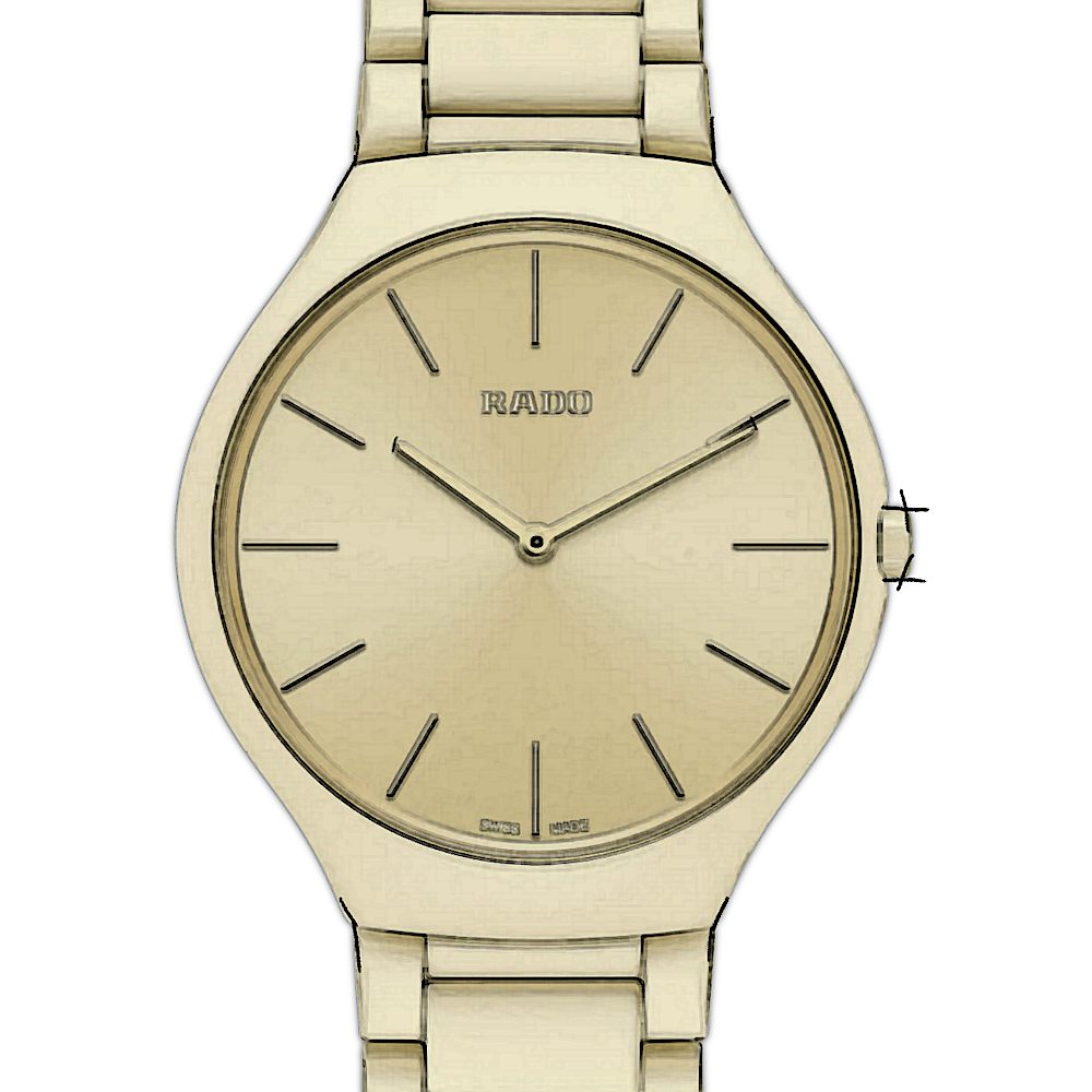 Rado True Thinline R27090602 Ceramic and Titanium White 2024