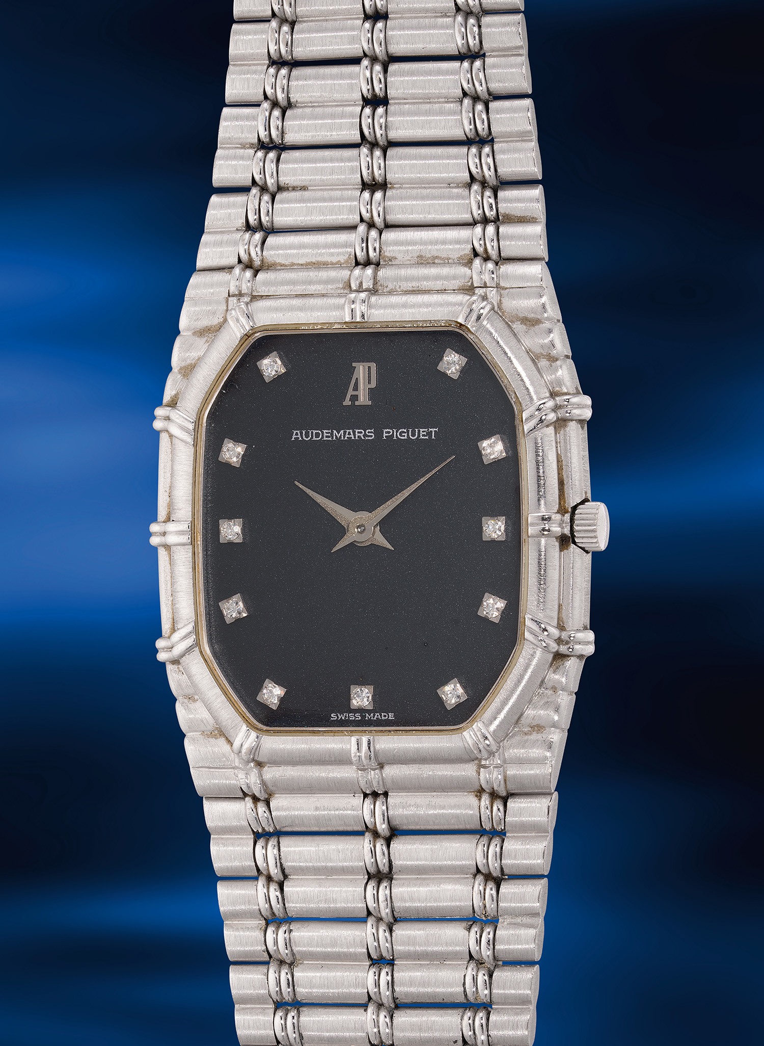 Audemars Piguet Bamboo White gold 1985 United States Dealer - Main Image