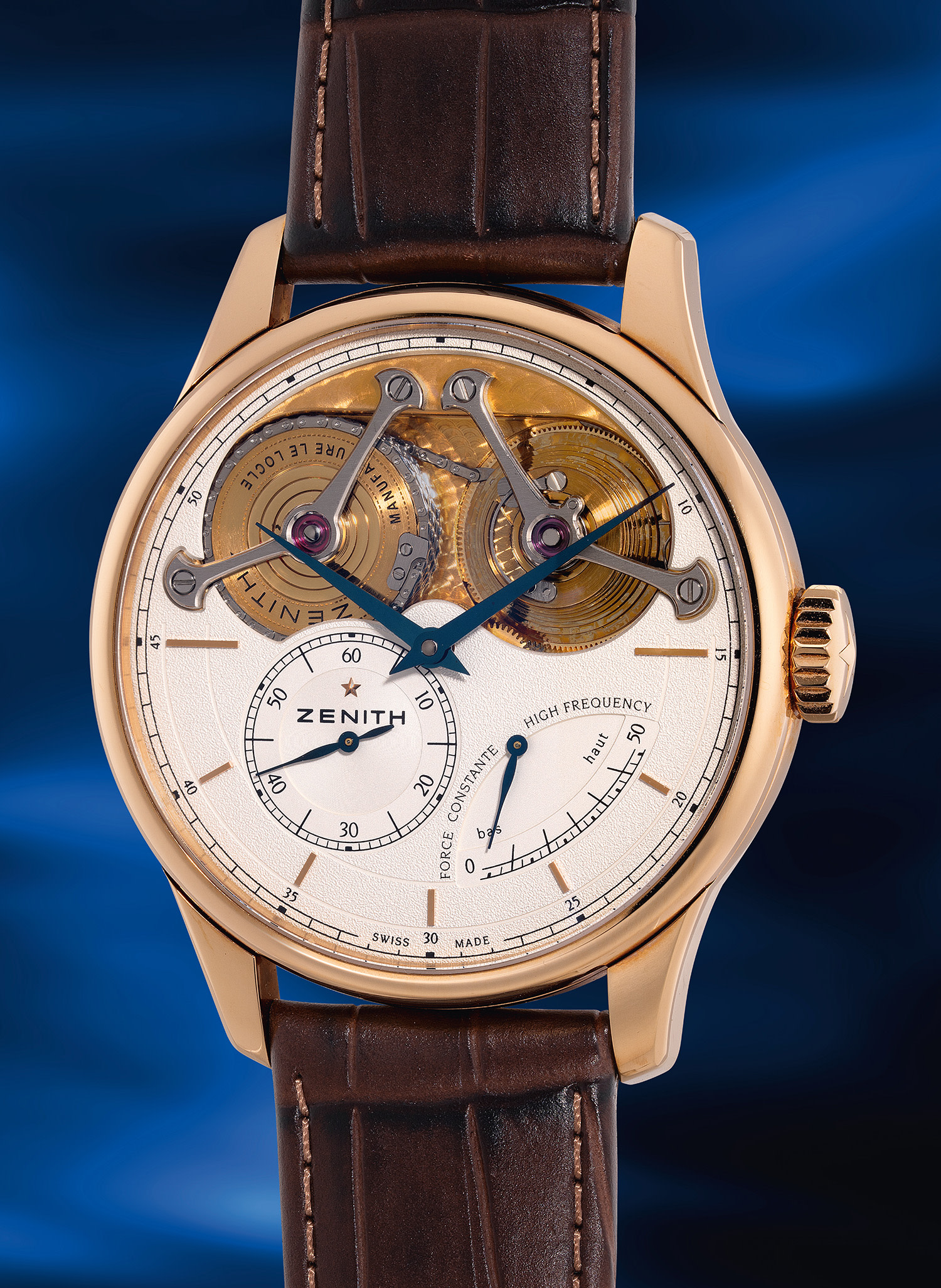Zenith 22.3102.3600/21.M3100 Rose gold Black Japan | Dealer