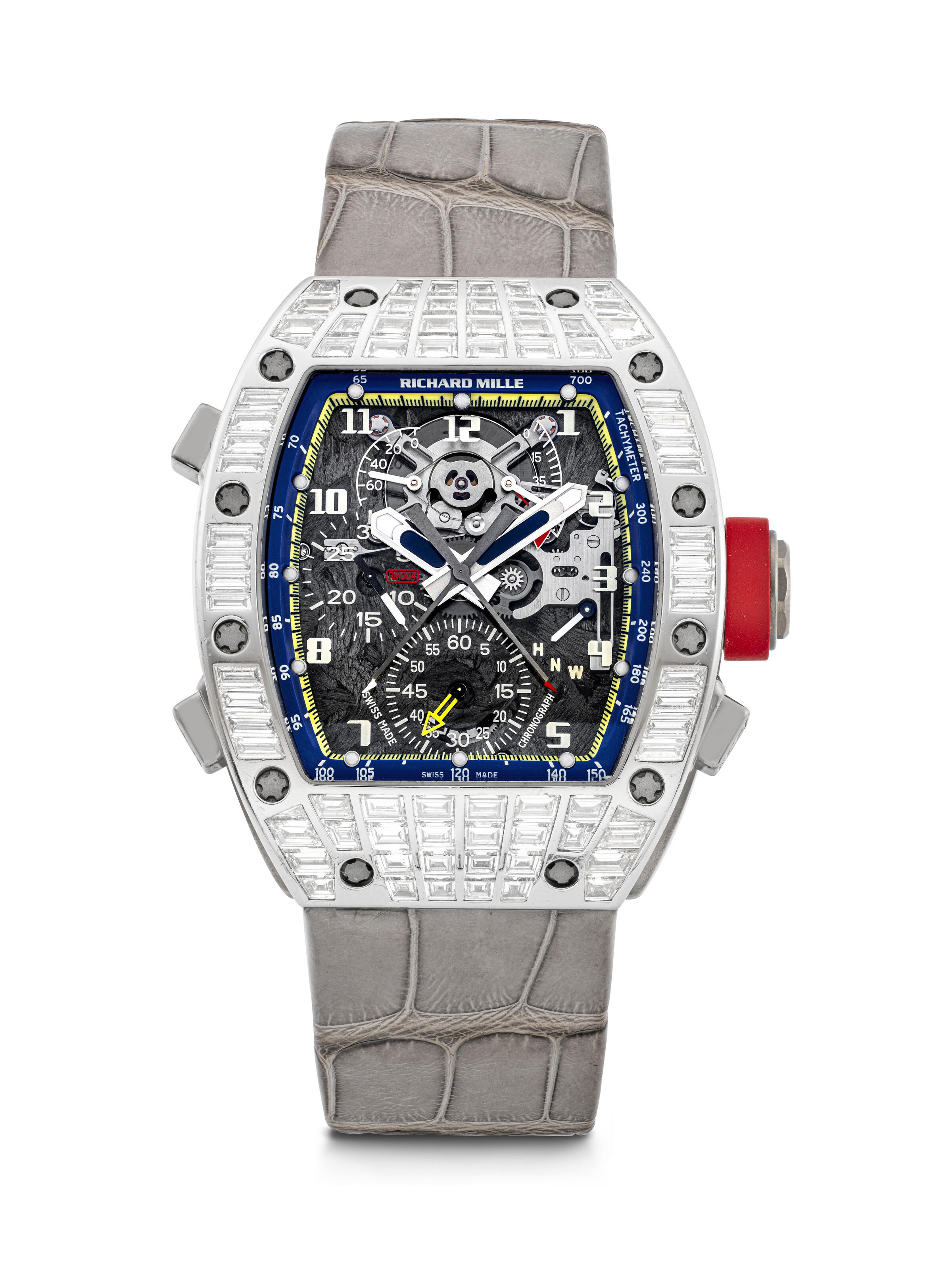 Tourbillon Reloj Richard Mille Felipe Massa Rm009 Alusic Richard